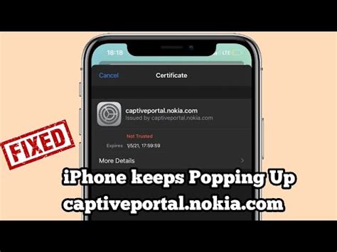 captiveportal nokia